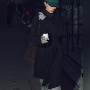 ZARA BELTED WOOL
BLEND COAT LIMITED EDITION
